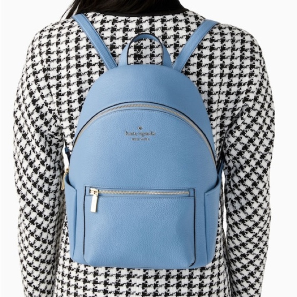 Kate Spade Leila Dome Backpack In Dusty Blue - Picture 11 of 11